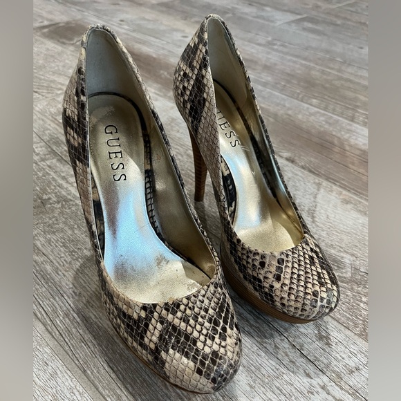 Animal print platform stiletto - Picture 2 of 5